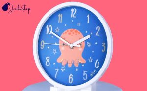 Jam Dinding Analog Karakter Anak Elephant Alari AL1919 Dekorasi Rumah BestSeller Besar