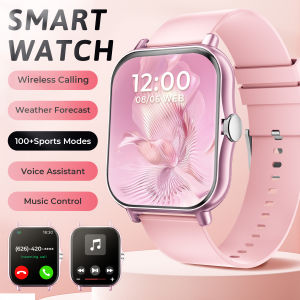 SIMSONLAB New Smart Watch Bluetooth Call Fitness Tracker Heart Rate Sleep Record Outdoor Sport Watch for Android/IOS Men Women