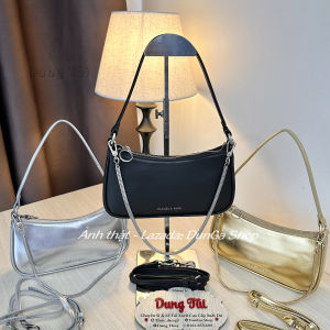 [Chuẩn hãng] Túi nữ kẹp nách + đeo chéo size 22 dáng basic 3 dây đeo full màu