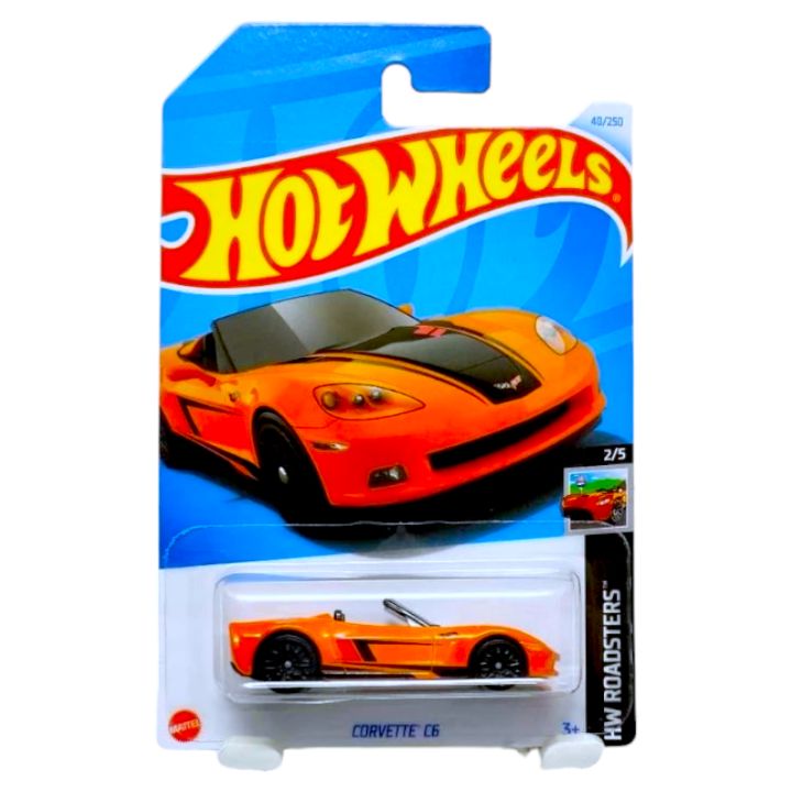 Hot Wheels Corvetta C6 - Modellino Pressofuso Scala 1:64 - Prodotto In Malesia