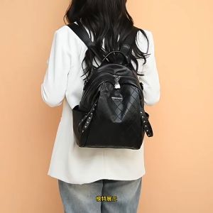 Tas Ransel Wanita Kulit Model Terbaru 2025: Tas Gendong Punggung Anti Air