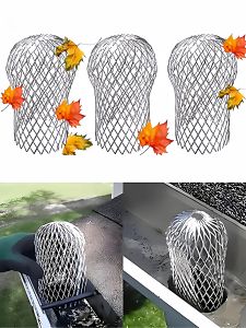 GUOQI | Nắp Che Rãnh Thoát Nước Bằng Lưới Kim Loại Ngoài Trời Chống Mảnh Vụn và Gặm Nhấm