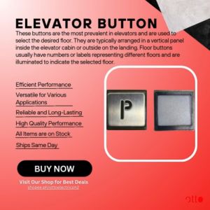 Elevator Button Plate "2" "3" "4" "5" "6" "7" "8" "G" "P"
