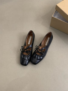 Gold Color Womens Shoes with Increased Inner Heel French Style Soft Fairy Wind Evening Thick Bottom Mary Jane Shoes