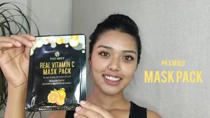 PAX MOLY Real Vitamin C Facial Mask 5s (Vita-C)