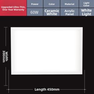 WANLIYANG | Embedded LED Light for Kitchen and Living Room 300x450mm