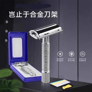 Máy Cạo Râu Bằng Thép Không Gỉ Cổ Điển Dành Cho Nam Máy Cạo Râu Mặt Bằng Thép Không Gỉ Máy Cạo Râu Khô Và Ướt