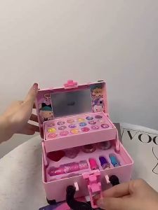 【BHQ TOYS】Sanrio เครื่องสำอางสำหรับเด็ก ของเล่นแต่งหน้า แต่งหน้าเด็ก ปลอดภัยและปลอดสารพิษ น่ารัก