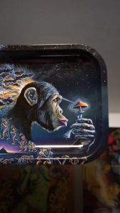 ถาดยำสมุนไพร 3D ถาดโลหะ ขนาด 120x280mm – ฝาปิดแม่เหล็ก กันน้ำ ไม่มีกลิ่น พิมพ์ลายศิลป์สุดพิเศษ | Eye Candy