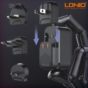 ชาร์จไฟเร็ว GaN 65W พร้อมปลั๊กอิน ชาร์จเร็วแบบหลายช่อง สำหรับโน้ตบุ๊ก คอมพิวเตอร์ Macbook iPad ฮาร์ดแวร์คอมพิวเตอร์