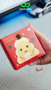 【Goojodoq × Nailoong】Tai nghe thể thao không dây Bluetooth 5.3 phiên bản giới hạn Giáng sinh Các mẫu dễ thương Khử tiếng