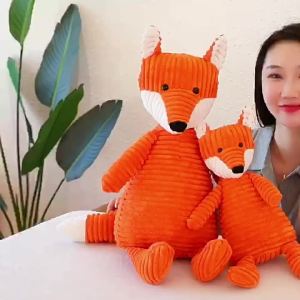 ของเล่นตุ๊กตาฟ็อกซ์ซ่อนเร้นความรักจากละครโฮมลิฟวิ่ง ตุ๊กตา Zhao Lusi Sangzhi น่ากอด ของเล่นตุ๊กตา Peluche สำหรับของขวัญวันเกิดเด็กผู้หญิง