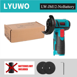 LYUWO Micro Angle Grinder Filling Grinder for Diamond Cutting Wireless Power Tool 12V