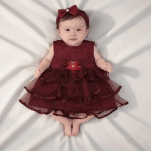 GAUN BAYI PEREMPUAN/UNTUK USIA. 6-10.bln./ GAUN PESTA ANAK PEREMPUAN/GAUN ULANG THUN/DRES PESTA ANAK/BEBYDRESS/DRESS CANTIK /GAUN MURAH/