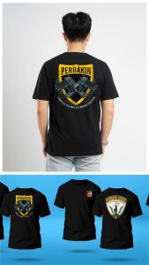 T-shirt Perbakin | Bahan Kualitas Premium | Cotton Combed 30S | Desain Terbaru | Kaos Pria Wanita