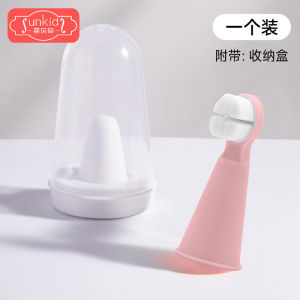 Baby Finger Toothbrush Silicone Soft Brush for Cleaning Teeth And Tongue Infant Oral Care Suitable for 0-1 Year Olds