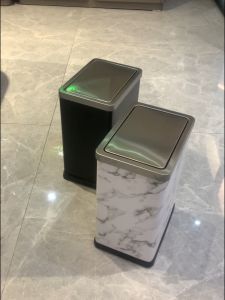 เครื่องสำอาง 10 ลิตร/ 15 L - สแตนเลส สี่เหลี่ยมฝาครอบครัว ฝาปิด ความจุข 10 ลิตร/ 15 L