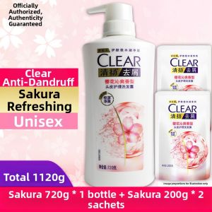 Clear | Sakura Refreshing Dandruff Control Anti-Greasy Volumizing Shampoo