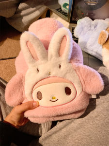 Cute Sanrio Hello Kitty Handheld Fillable Hot Water Bottle Heat Therapy Warm Hand Toddler Children Adults Cartoon Plush Material