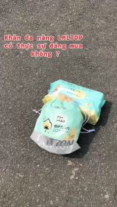 Khăn Mặt Cuộn Túi Rút LMLTOP Khăn Khô Tẩy Trang Lau Ướt Lau Khô