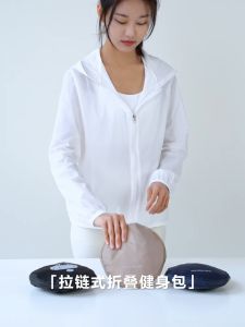 KL004 Multifunctional Collapsible Zipper Fitness Bag Waterproof Foldable Sports Yoga Oxford Cloth Bag  Double Layers Oxford Cloth Wet Dry Separation Compartment Duffle Bag