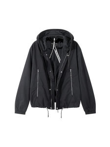 Emporio Armani | Hooded Lightweight Mens Casual Short Jacket