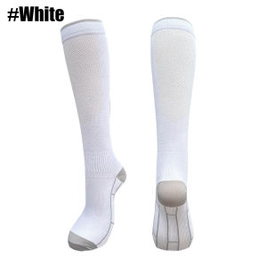 1 Pair Compression Socks 20-30mmHg for Women & Men – Graduated Circulation Support for Running Nurse Shin Splints Sports