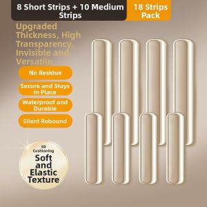 QIAOLESEN | Silicone Anti-Collision Quiet Padding Strip