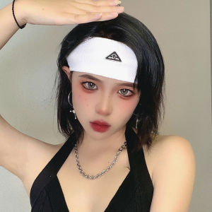 ผ้าพันคอแบบยืดหยุ่นสำหรับวิ่งกลางแจ้ง ผ้ากันเหงื่อสำหรับผู้ชายและผู้หญิง ผ้าพันคอแบบบาง ขอบกว้าง ผ้าพันคอสั้น รัดผม รัดผม ผ้าพันคอแบบยืดหยุ่น