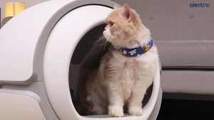 Alectric Pet Smart Cat Litter Box ห้องน้ำแมวอัจฉริยะ เชื่อมแอปฯได้ พร้อมระบบฆ่าเชื้อ รุ่น LB1