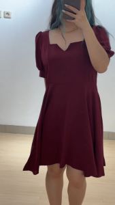 4754 saqeul vee airflow midi dress