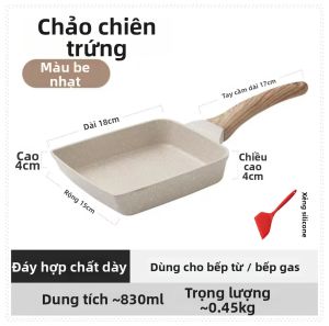 Chảo Chiên Đá Nóng Không Dính