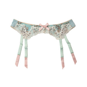 กางเกงชั้นในลูกไม้เซ็กซี่เอวต่ำสำหรับผู้หญิง AERENEY กางเกงชั้นในแบบบางไร้ตะเข็บ ลายดอกไม้ ทรงวันพีซ ระบายอากาศได้ดี ใส่สบาย