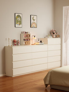 SAMEDREAM | Malm Style Solid Wood Storage Chest