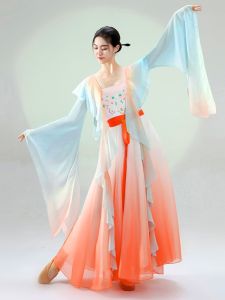 Wei Xiu Dance Billion Nữ Cổ Điển Khiêu Vũ Đầm Voan Thanh Lịch Trình Diễn Trang Phục Lý Tưởng Cho 18-25 Tiệc Sinh Nhật