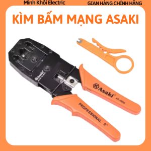 Kìm bấm mạng Asaki AK-9003 đa năngkìm mạng kìm bấm dây mạng kềm mạngkềm bấm mạng kềm bấm dây mạng