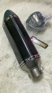 ปลายท่อ ปลายท่อแต่ง AKRAPOVIC ลายแคปล่า คอ2นิ้ว มีจุกลดเสียง(0162)