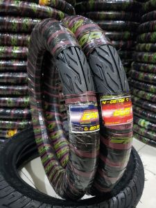 Ban Motor Luar Matic Vario Beat Spacy mio x-rideUkuran 80/90 dan 90/90 Ring 14 Tubles & NON Tubles