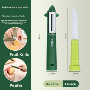 PTIEB | 2-in-1 Multi-functional Peeling Knife