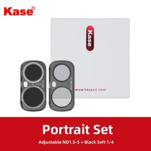 Kase | Magnetic Filter For Insta360 Luna UV Black Flexible CPL Adjustable ND