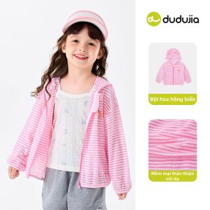 DUDUJIA | Áo Khoác Mỏng Có Mũ Cho Bé