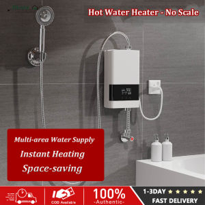 ⚡️Local Delivery⚡️Hot Water Heater Under Sink Mini Electric Tankless Instant Heater for Shower with Memory Function Frequency Conversion Constant Temperature