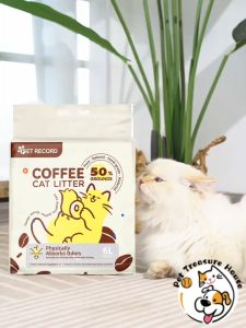 6L Coffee Tofu Cat litter sand Tofu Food Plant Tofu Residue Made Cat Sand Tofu Cat Litter Sand Deodorant Cat Litter