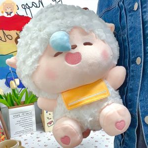 Authentic Pleasant Goat and Gray Wolf Hug Series Doll Lovely Soft Cute Lazy Doll Plush Toy Doll