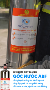Dolphin Premium INOX 6.5L – Bình chữa cháy đa năng gốc nước thế hệ mới