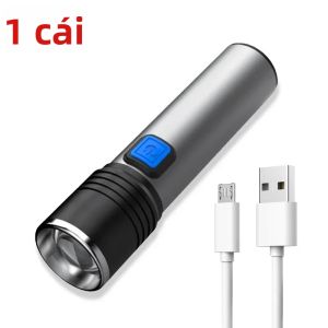 XIWANGFIRE | Đèn Pin UV Sạc USB 395nm Máy Dò Nước Tiểu Thú Cưng Di Động Máy Tìm Mực Tàng Hình Đèn Đen Có Thể Điều Chỉnh Độ Phóng Đại
