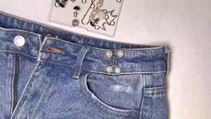 Adjustable Waist Buckle Extender for Jeans Set No Sewing Required Reusable Jean Buttons Pant Waist Tightener for Replacement Jean Pants