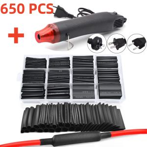 127/650 Heat-shrink Tubing Thermoresistant Tube Heat Shrink Wrapping Kit Electrical Connection Wire Cable Insulation Sleeving