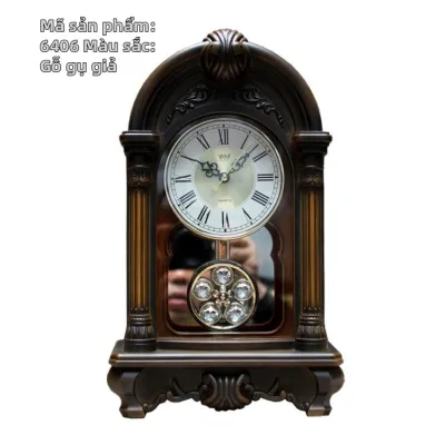 Đồng Hồ Báo Thức Trang Trí Phong Cach Retro Trung Quốc