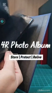 【Mach Gifts】4R 5R 6R Photo Album 40 slots Durable Hardcover Minimalist Photos Collection Organiser 8 Colour Available